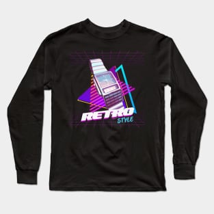 80s Retro Style Watch Long Sleeve T-Shirt